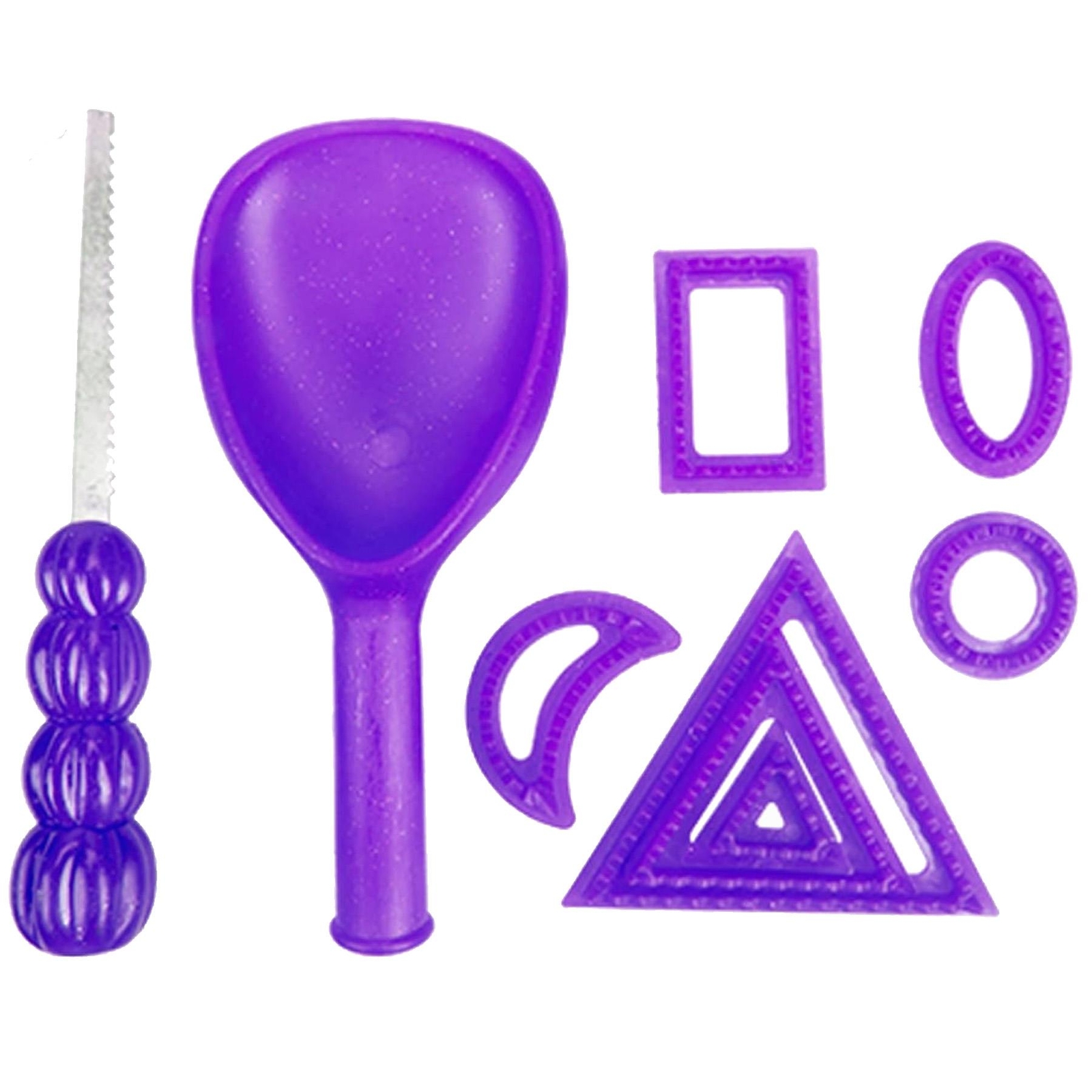 Halloween 9 Piece Pumpkin Carving Kit Kids Crafts Party Decoration – Purple