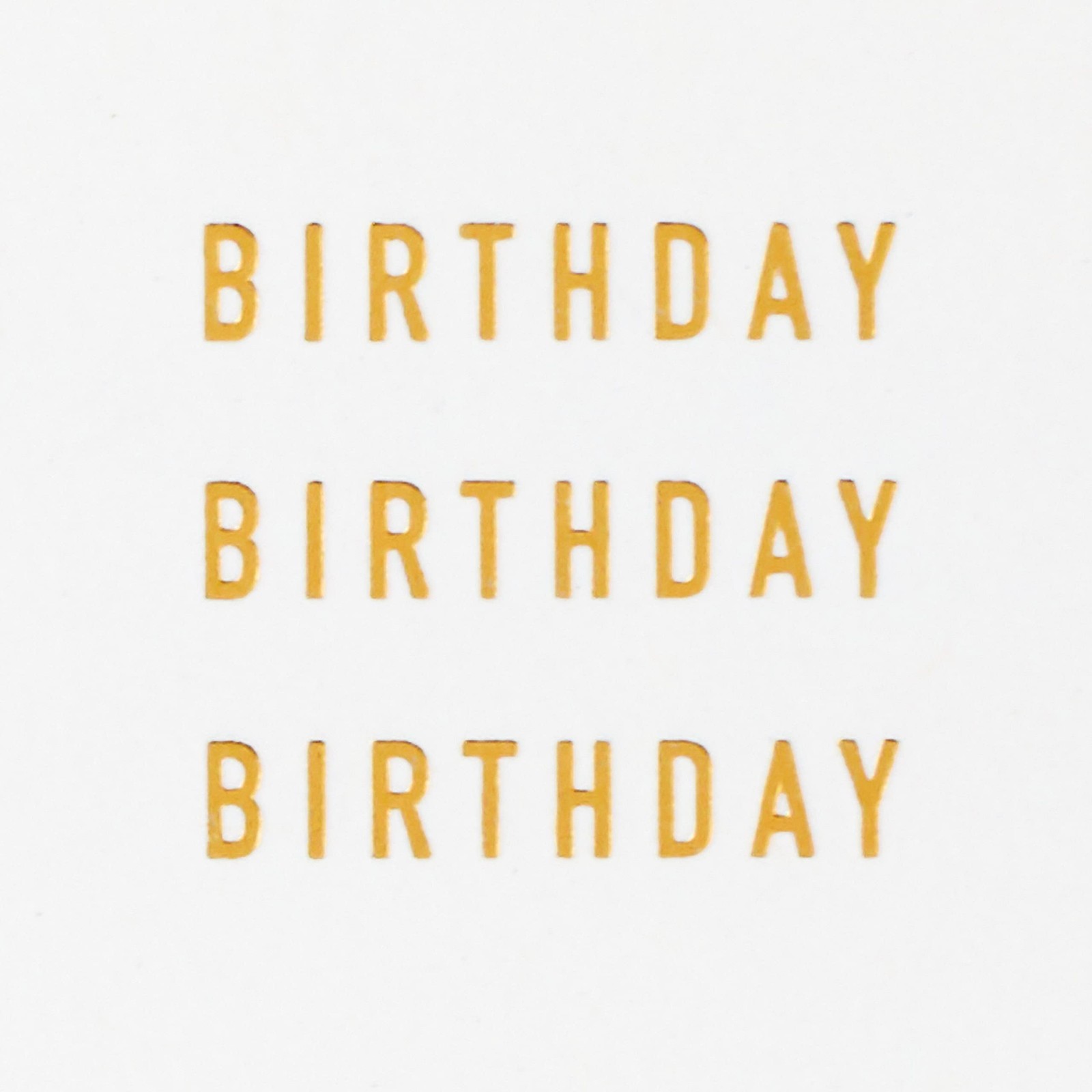 Hallmark Signature Birthday Card 4 inches x 6 inches, Happy