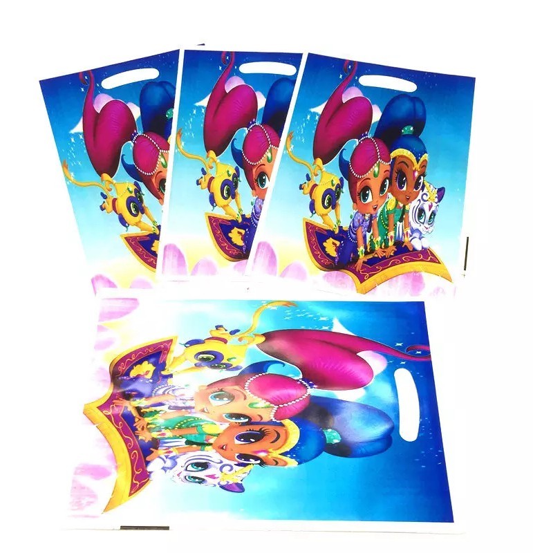20 Pcs Set, shimer and shine Candy plastic bags Kids Birthday Party Supplies