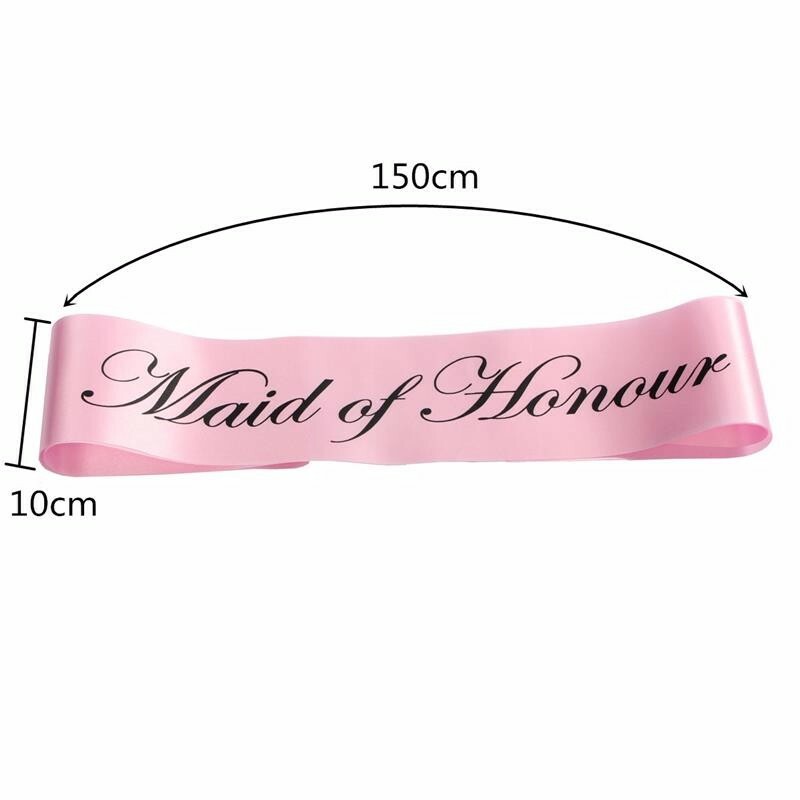 Bride to Be Sash, Bachelorette Hen Party Bridal Shower Supplies Wedding Decor