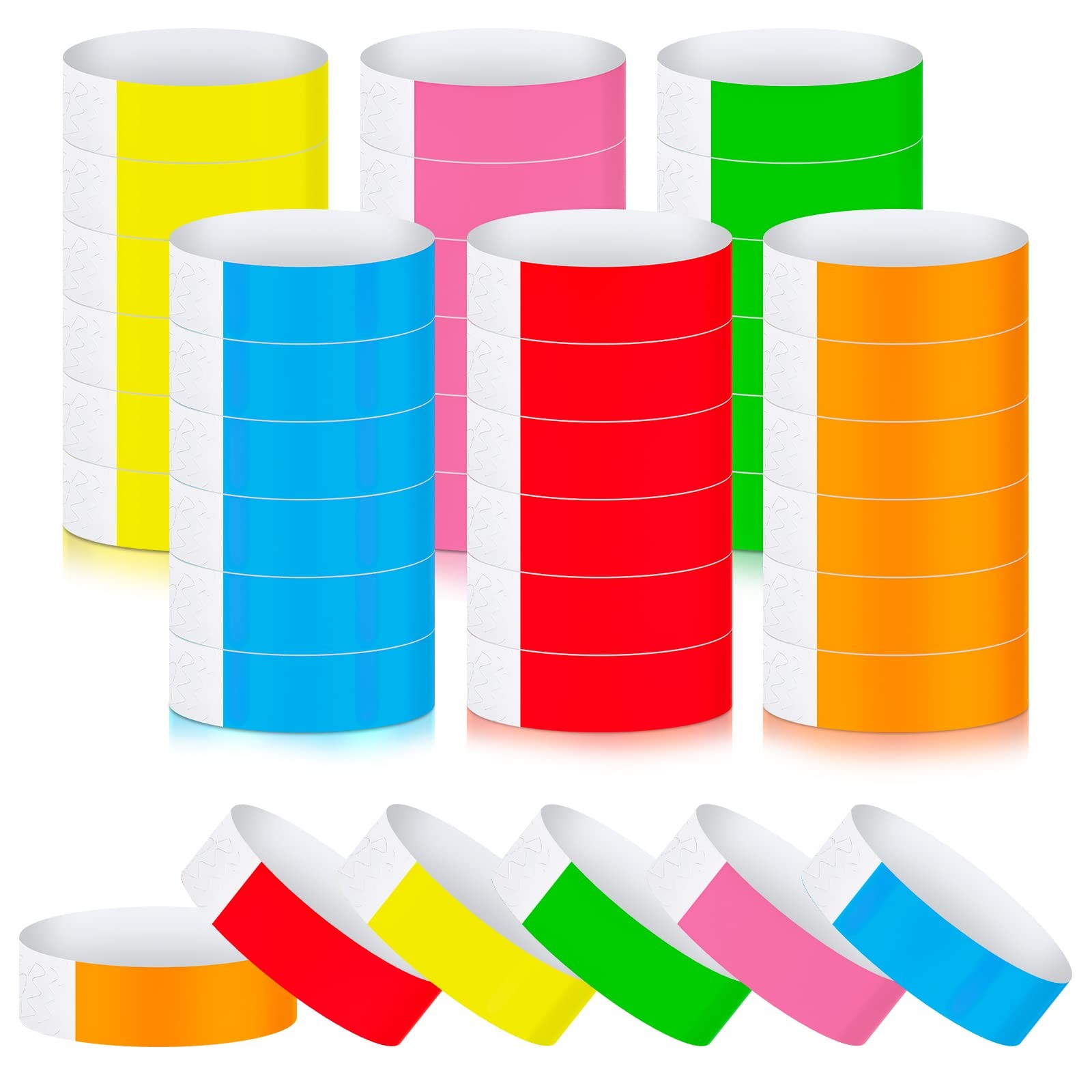 Epakh 600 Pcs Paper 600 Pcs, Blue, Pink, Red, Yellow, Orange, Green