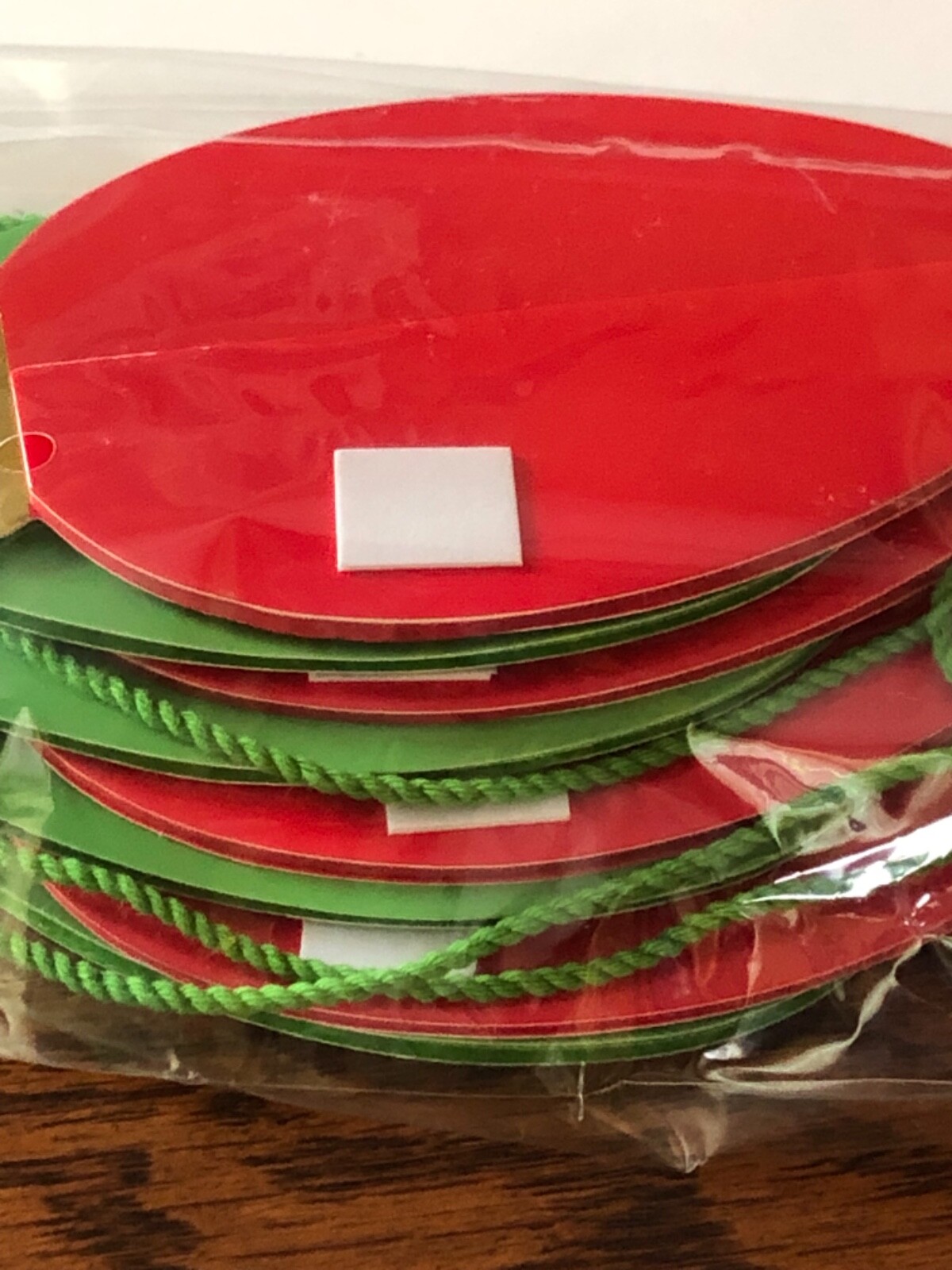 Rare Spritz Christmas Lights Honeycomb Garland 5 ft. Each Pack, 12 Avail NIP NWT