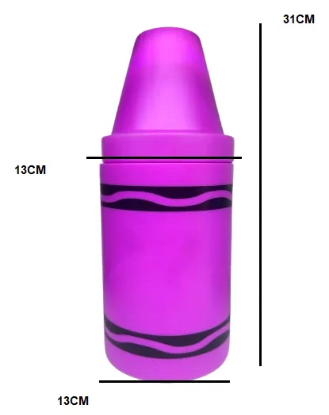 Crayons Cup Dulcero 10pc Plastic Table Centerpiece Party Candy Favor Crayola