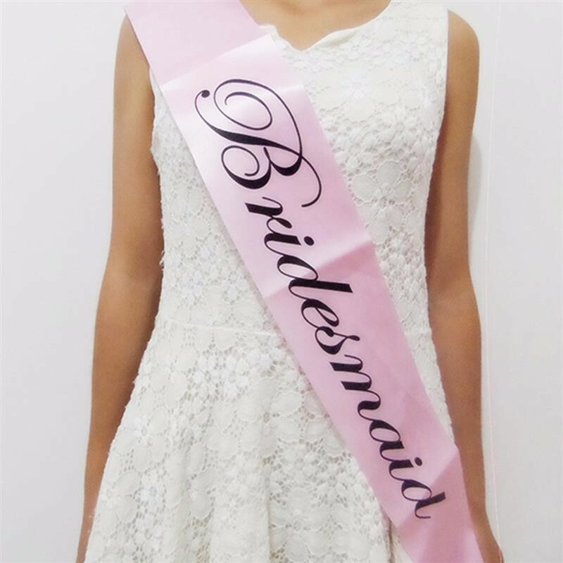 Bride to Be Sash, Bachelorette Hen Party Bridal Shower Supplies Wedding Decor