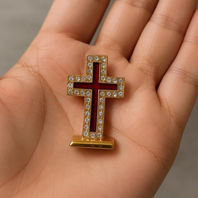 Holy Cross God Idol Spiritual Idol for Car Dashboard
