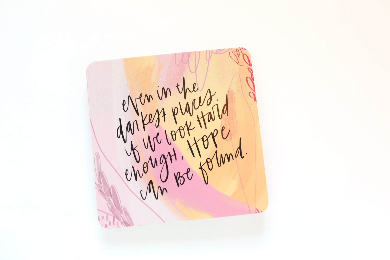 Affirmation Cards for Women: Beautifully 4 inches x 4 inches, Pink