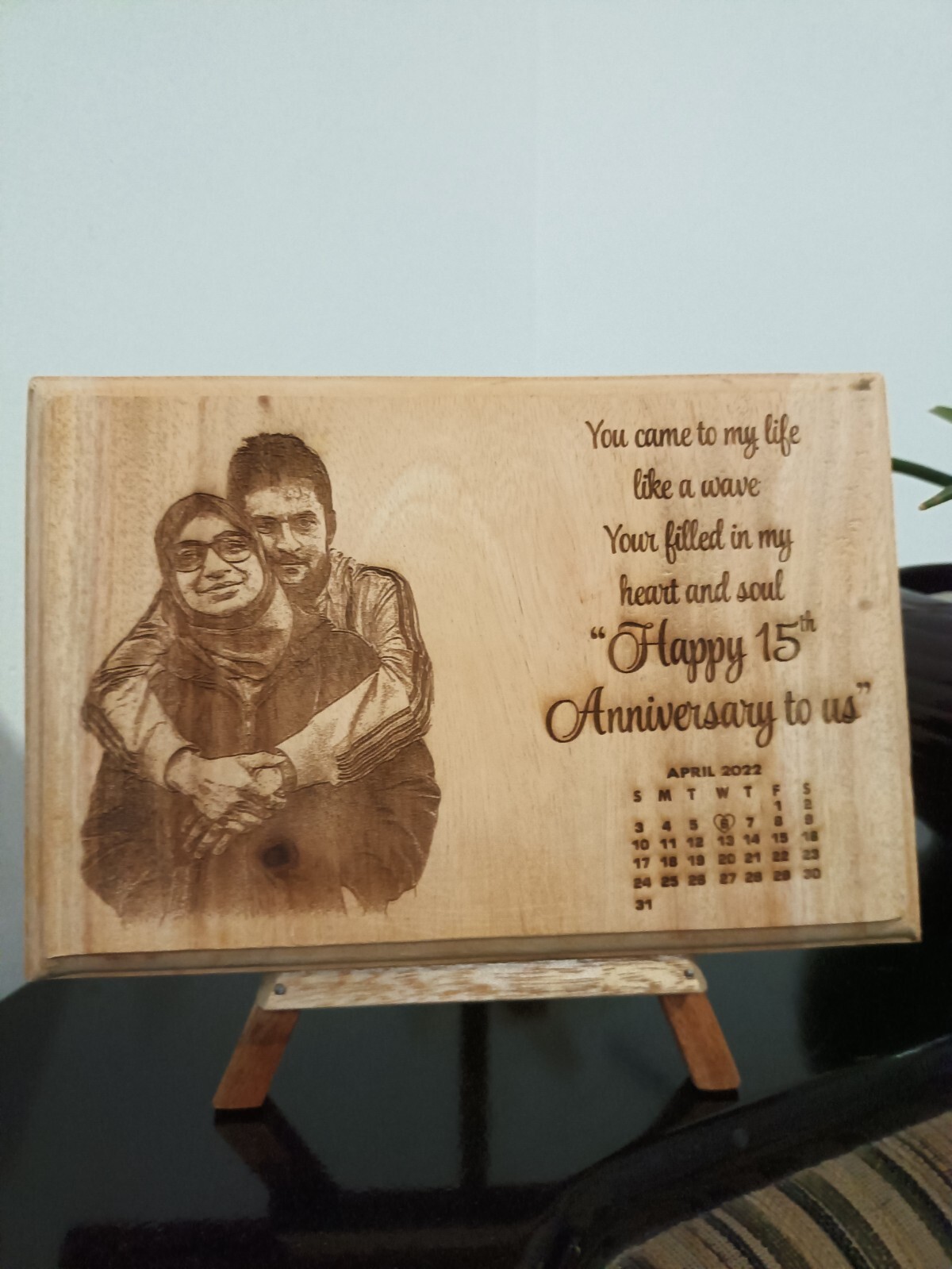 Beautiful And Surprise wood photo Gift To Your Husband, Wife, Boyfriend And Love
