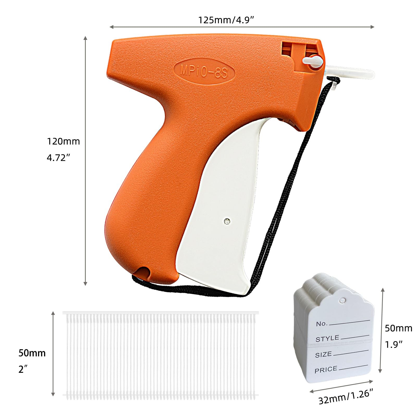 Tagging Gun for Clothing, 2006 Pieces Price Tag Attacher Gun Kit for Clothes …