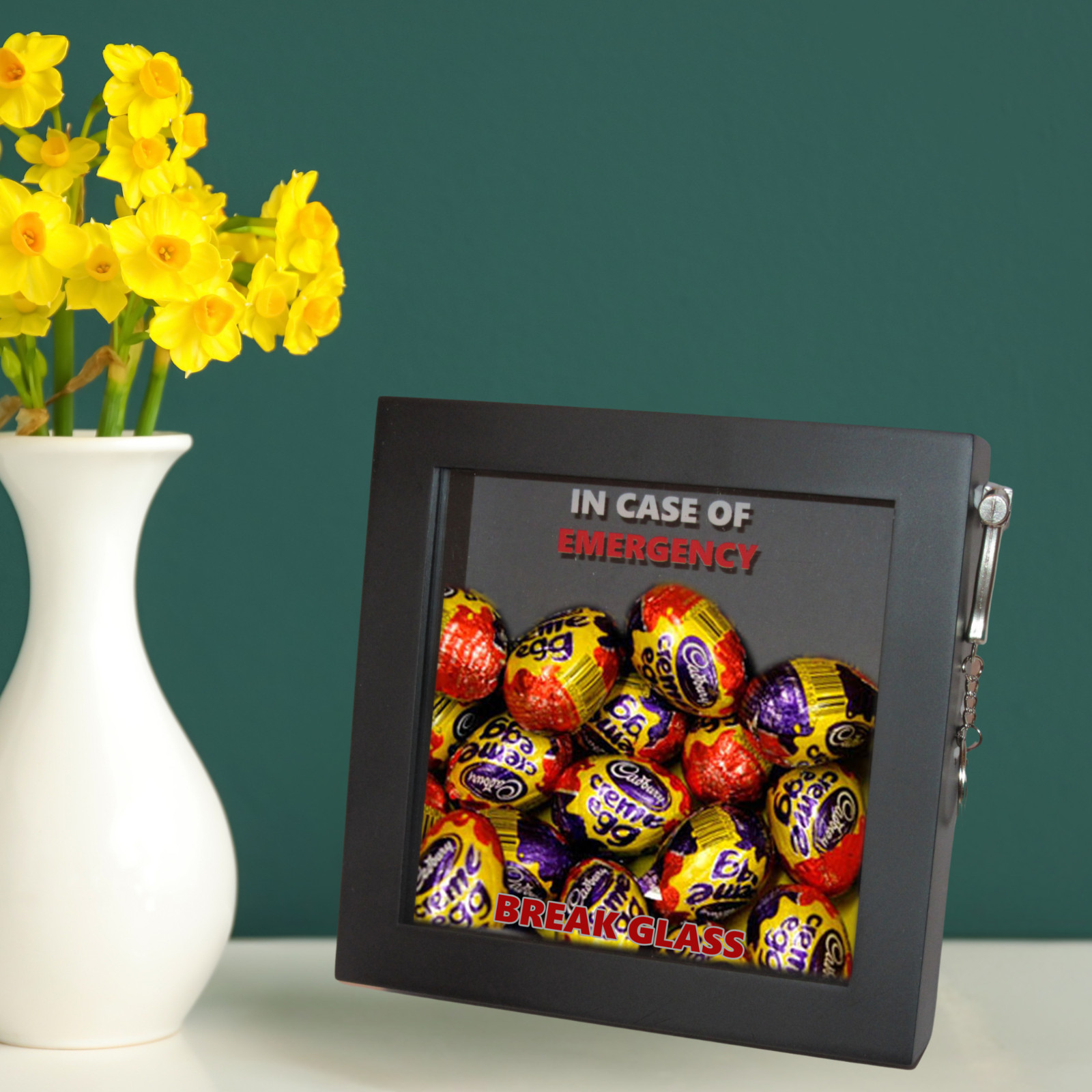 16th/18th/21st/30th/40th/50th BIRTHDAY GIFT Emergency Break Glass 3d Box Frame