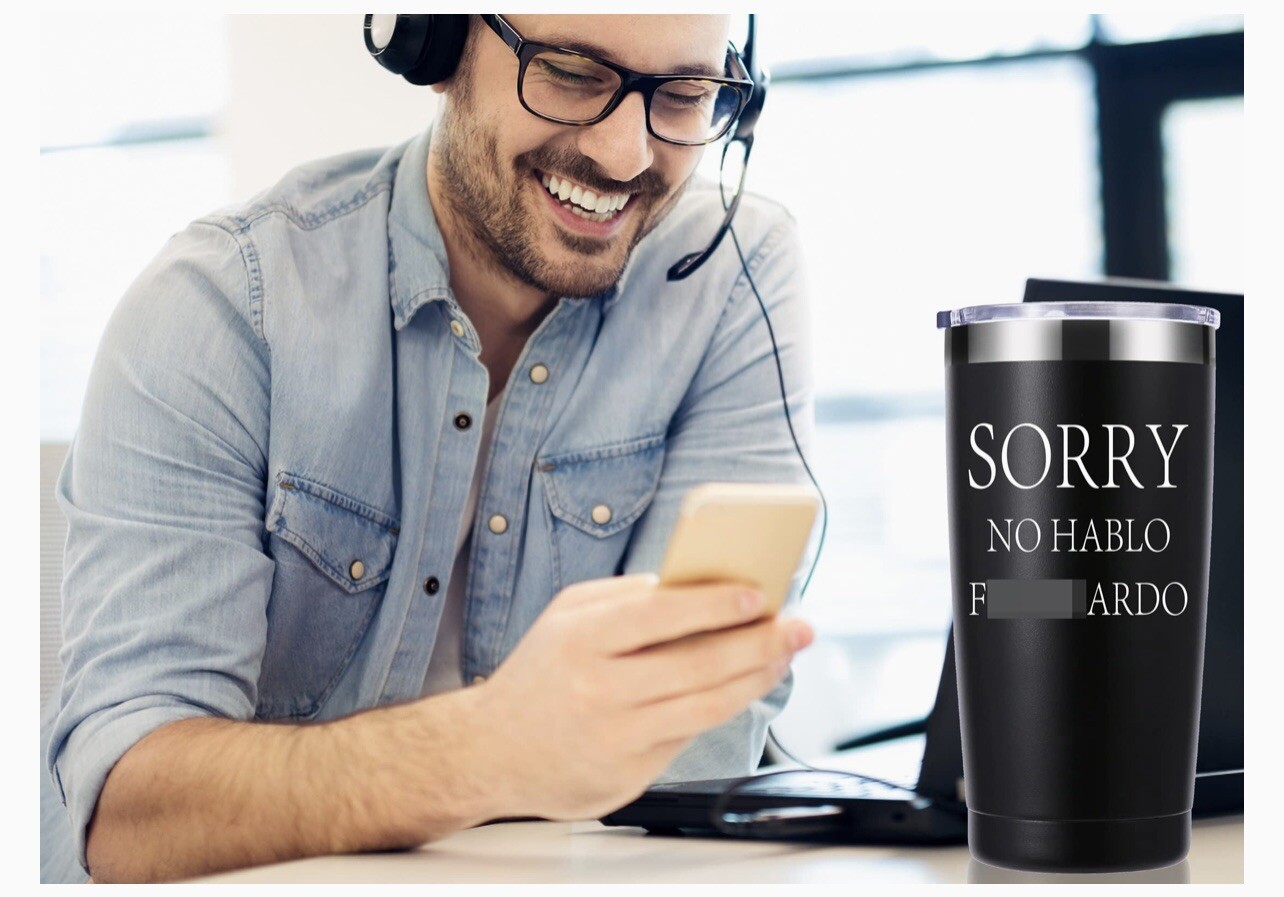 20 Oz Tumbler Funny Gift Men Sarcastic Humor Novelty Gag Joke Birthday Dad