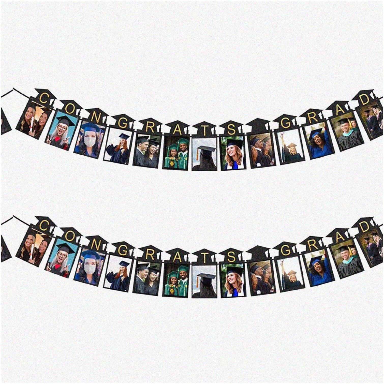 Graduation Photo Banner Set 2 Pieces