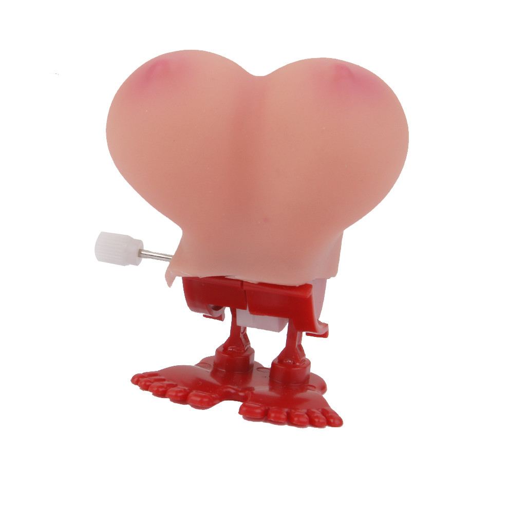 Jumping Jolly Boobie Willy Wind up Toy Hen Party Funny Gag Gift Office Prank