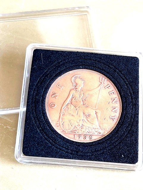 Unusual 90th Birthday Gift-1936 British UK Birth PENNY – Present.