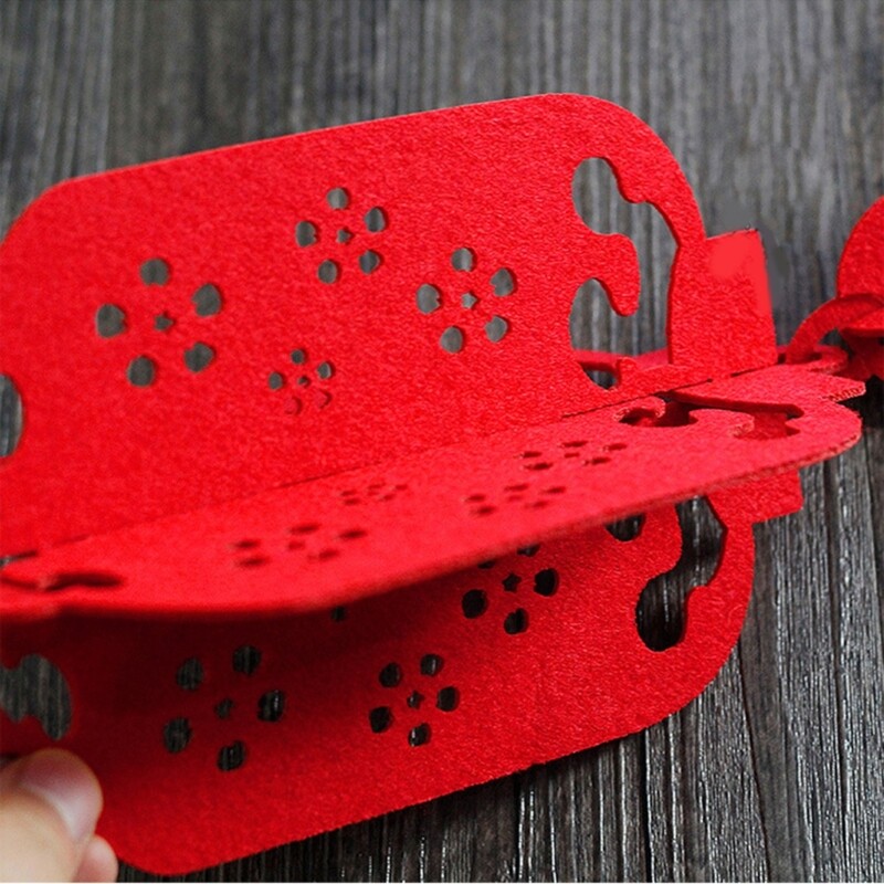 12pcs 3D Lanterns for Traditional Chinese New Year Holiday Celebration Pendant