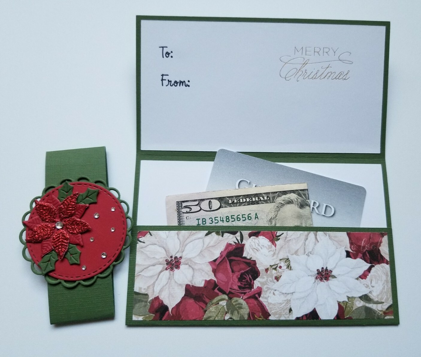 Christmas Gift Card/Money Holder, Holiday Gift Card/Cash Holder