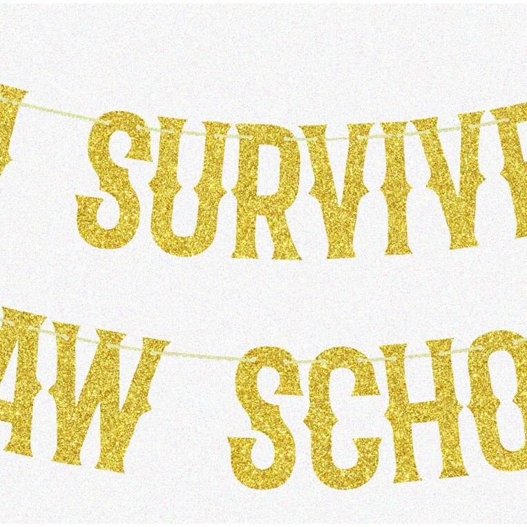 Law School Graduation Celebration Banner