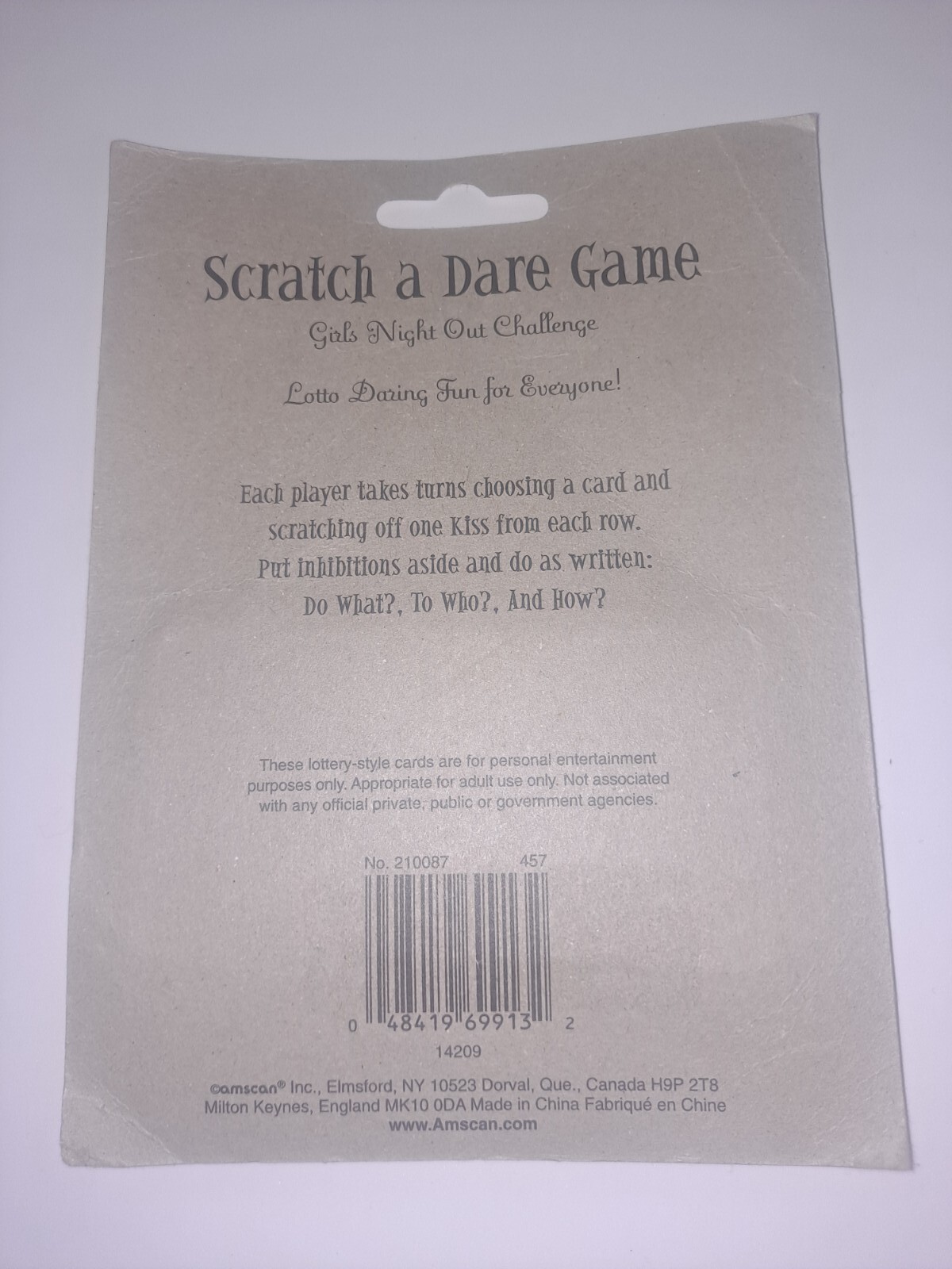 Bachelorette Party Game Scratch a Dare Girls Night Out Wedding 12 Scratchoffs