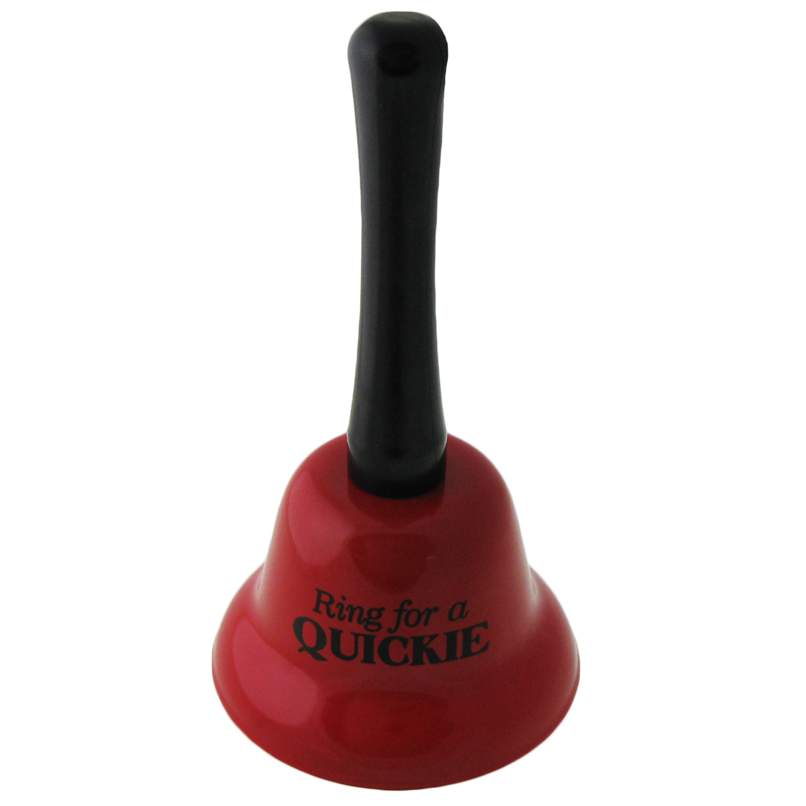 Novelty Handheld Bell Anneau for A Quckie Joke Gag Adult Diabolical Red
