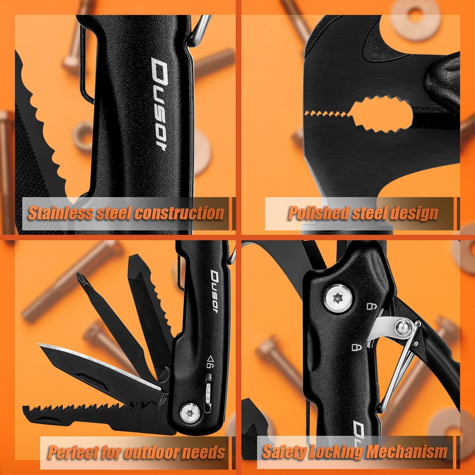 Gifts for Men 12 in 1 Hammer Multitool, Father’ s Day Gifts from Daughter, Hu…