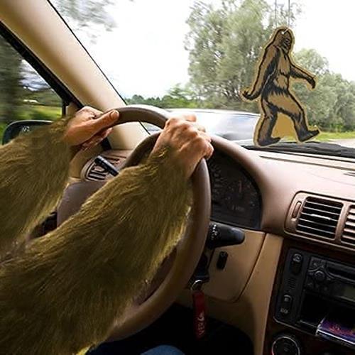 BIGFOOT Car Air Freshener – Deluxe Sasquatch (Pine Scent) – Archie McPhee