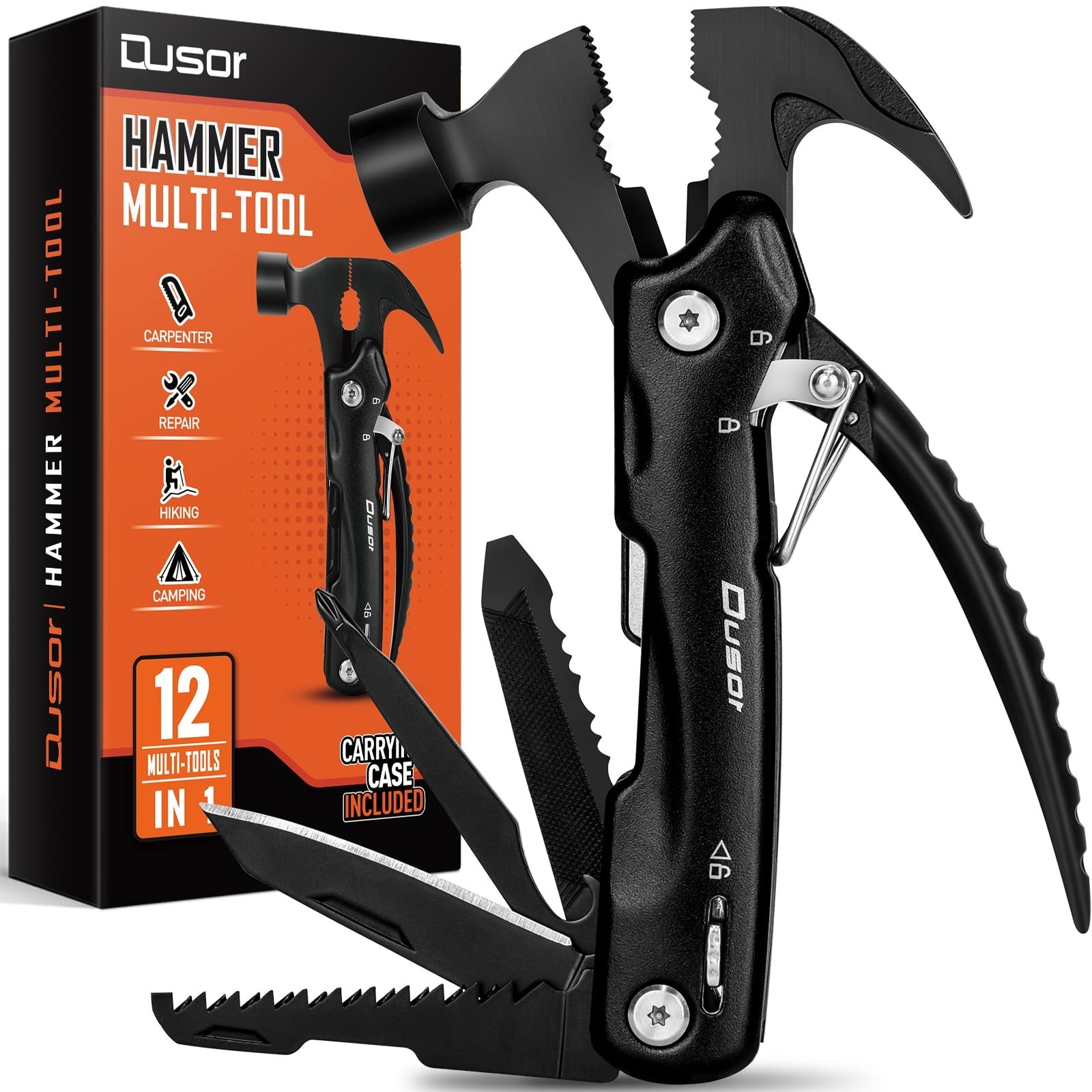 Gifts for Men 12 in 1 Hammer Multitool, Father’ s Day Gifts from Daughter, Hu…