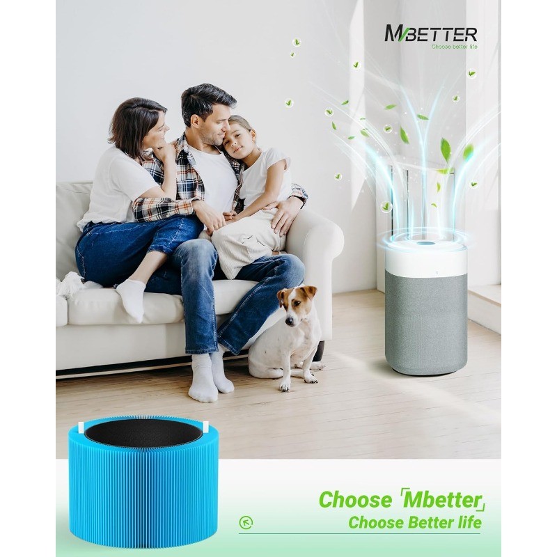 2 Pack Blue Pure 211i Max AllergenBlock Filter Compatible with Blue Pure