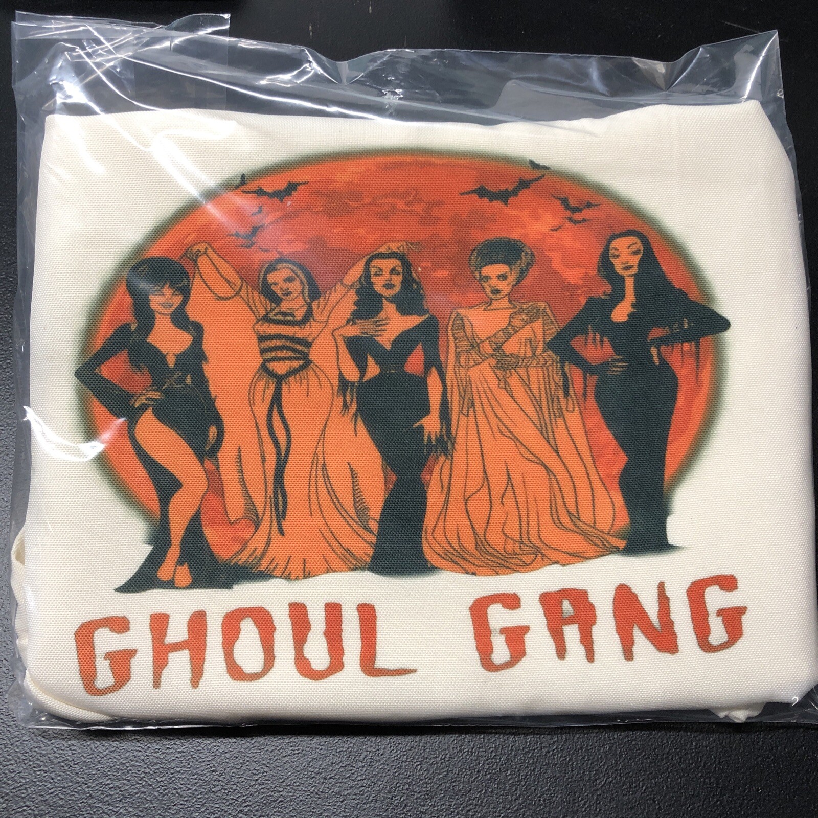 Canvas Tote Bag Halloween Candy Sack “Ghoul Gang” Horror Wives