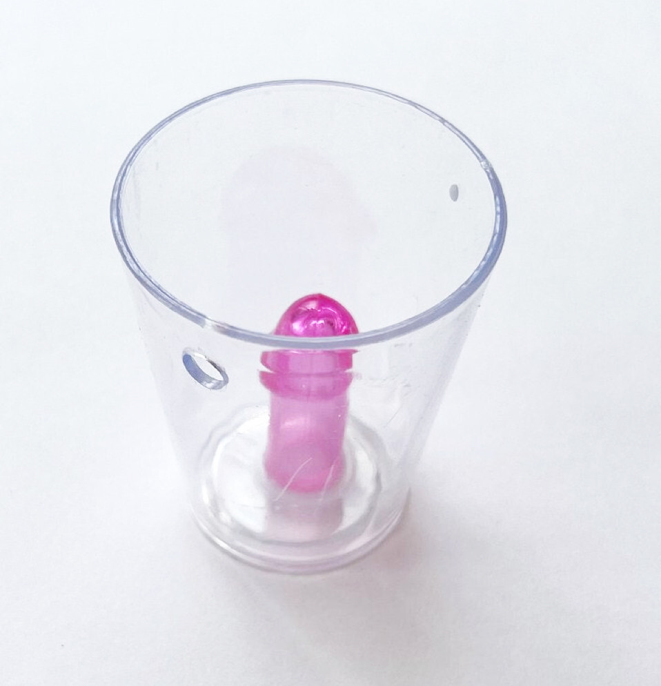 Pair of Willy Stiff Drinking Shot Glass for Hen Stag Party Girls Night Out