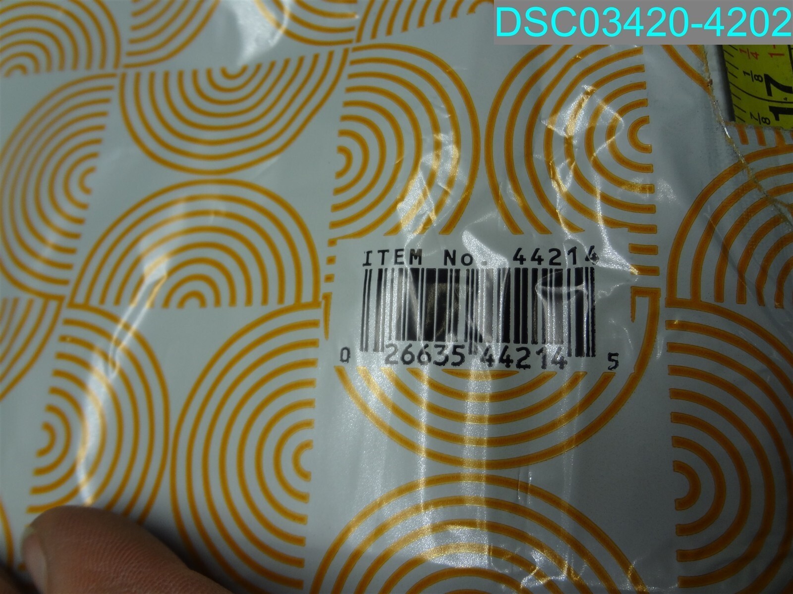 QTY=4: 44214 Congrats Grad Ribbed Lines 17″ Balloon 026635442145