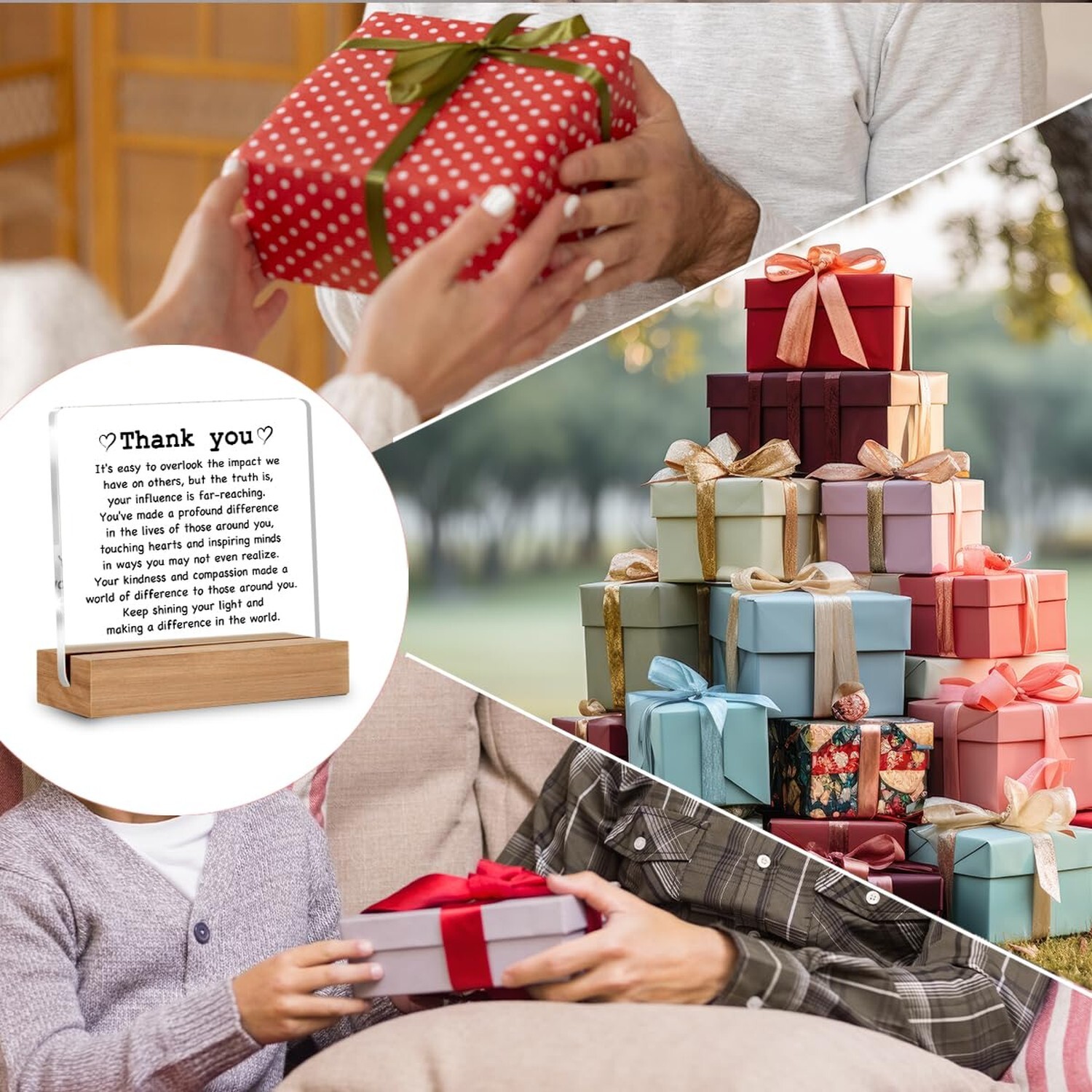 Thank You Gifts for Women Men, Graduation Gifts, Teacher, Nurse, Employee App…