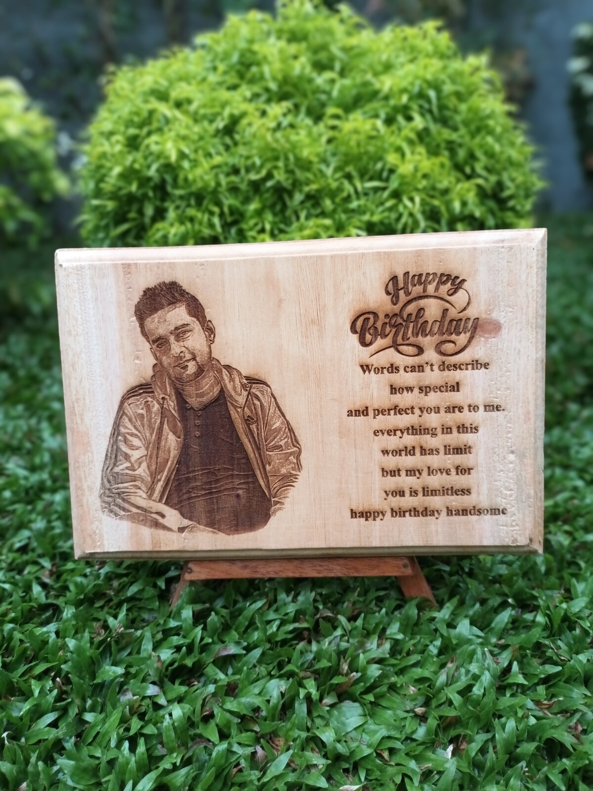 Beautiful And Surprise wood photo Gift To Your Husband, Wife, Boyfriend And Love