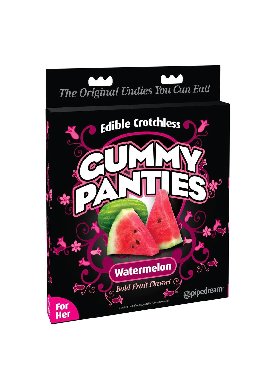 Edible Crotchless Gummy Panties – Watermelon