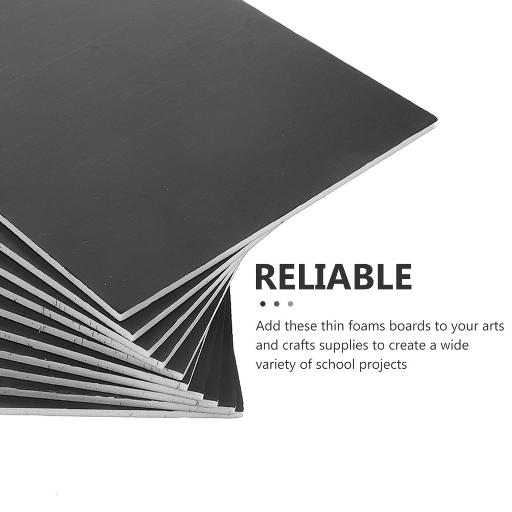 High Density Black Foam Board Sheet for Model Building and Signage Display