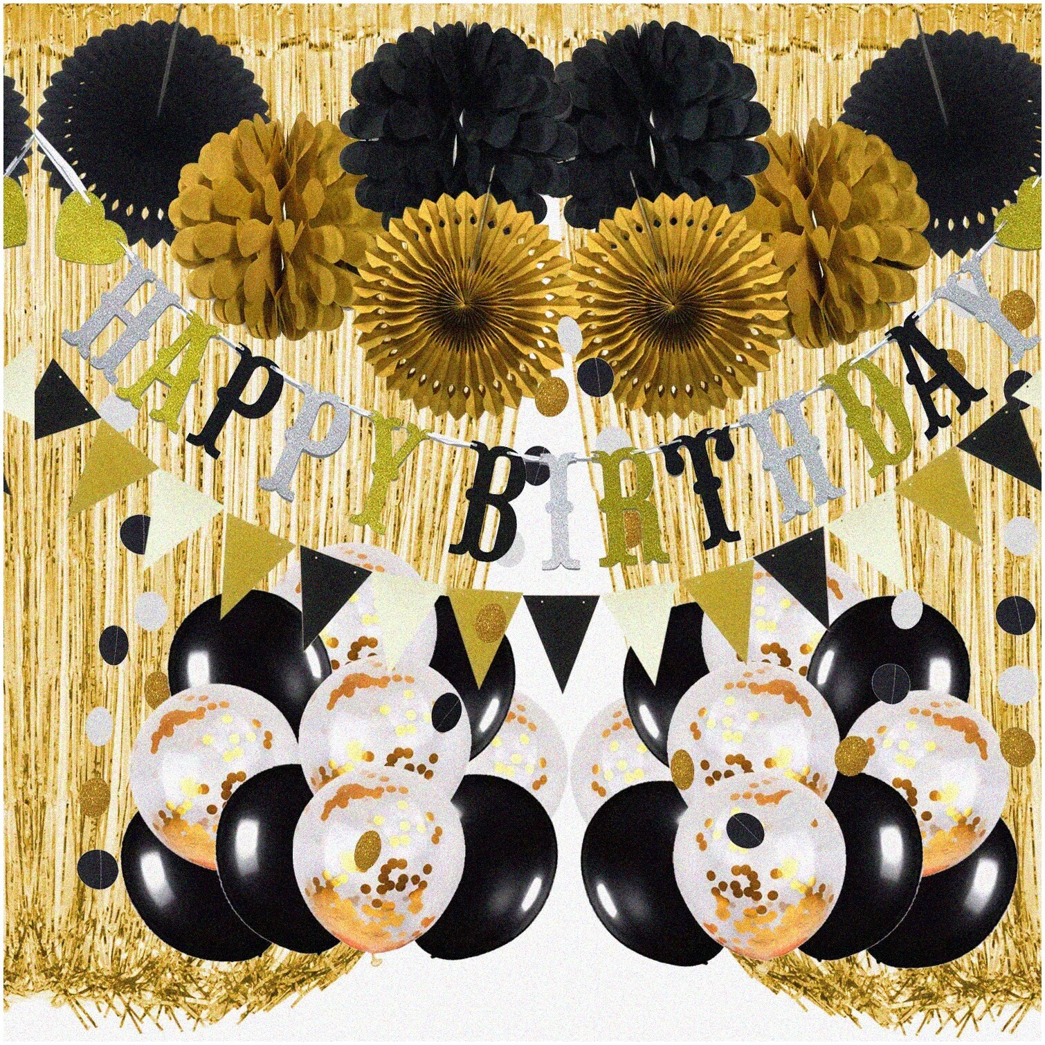 Pink Birthday Party Decorations Kit