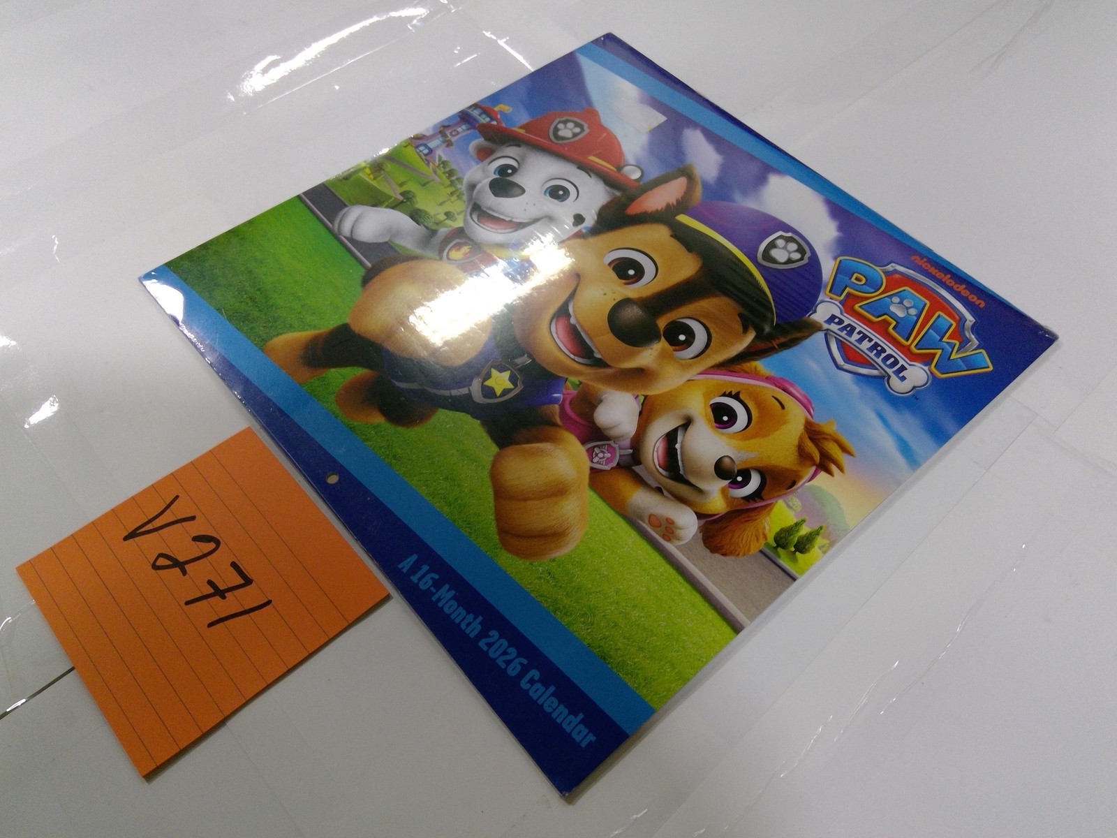 DateWorks Paw Patrol 16-Month 2026 Wall Calendar Kids Cartoon Nickelodeon New