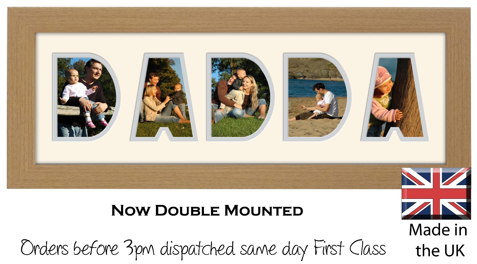 Dadda Photo Frame Word Photo Frame Photos in a Word 1246A