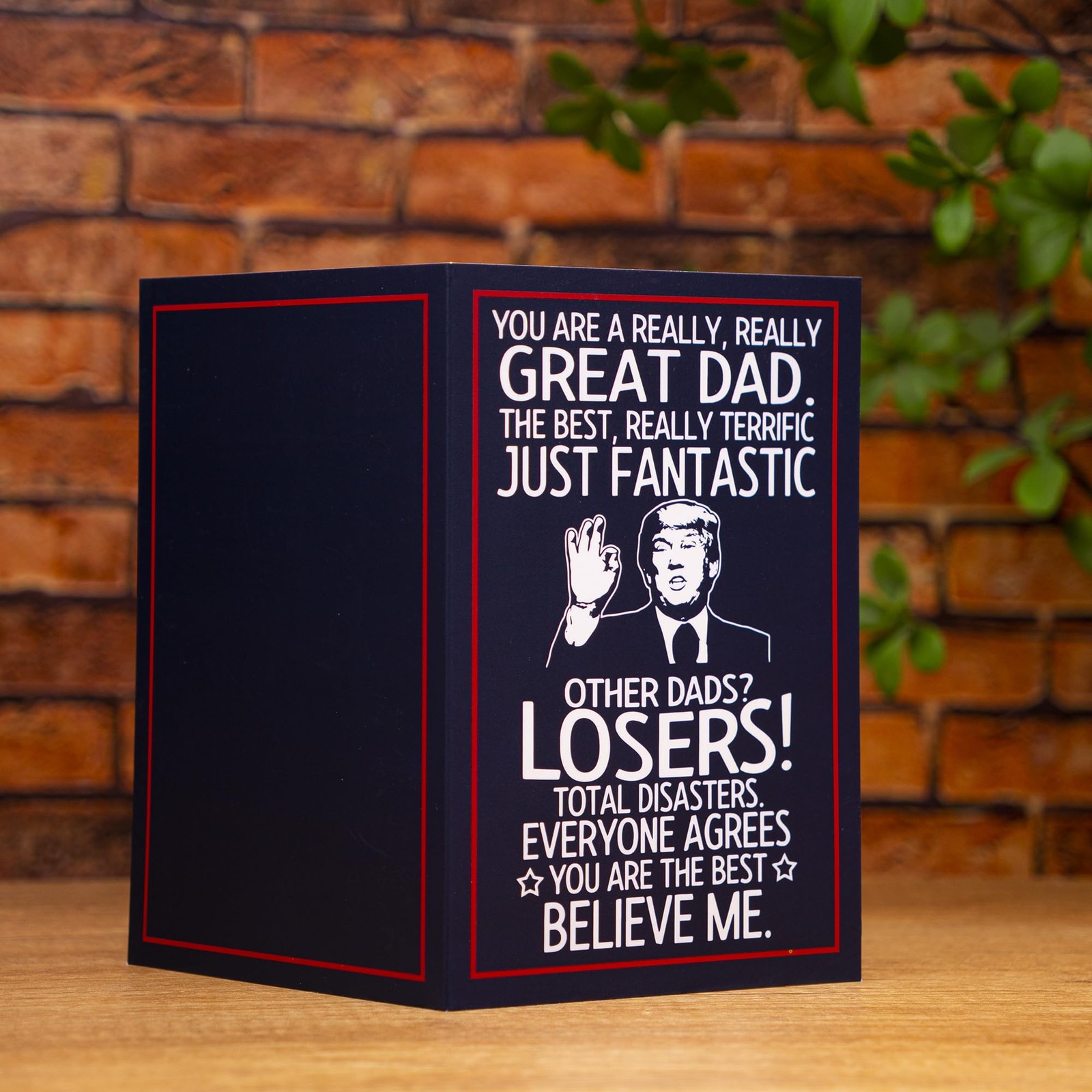 decorluxes Funny Father’s Day Gift from Daughter or Son, 5 x 8 inches, DAD