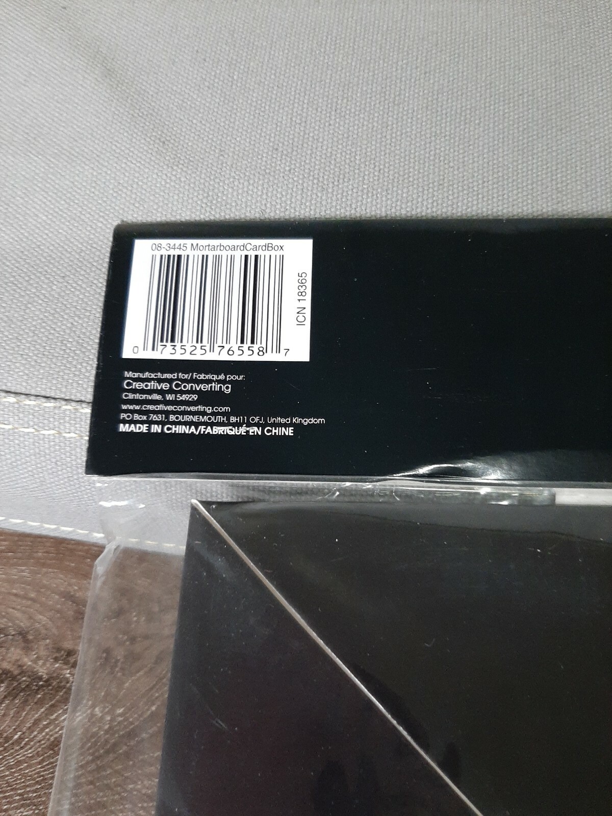 Graduation Card Box Black Hat Tassel 12″ X 12″ X 10″ Party Decoration Money
