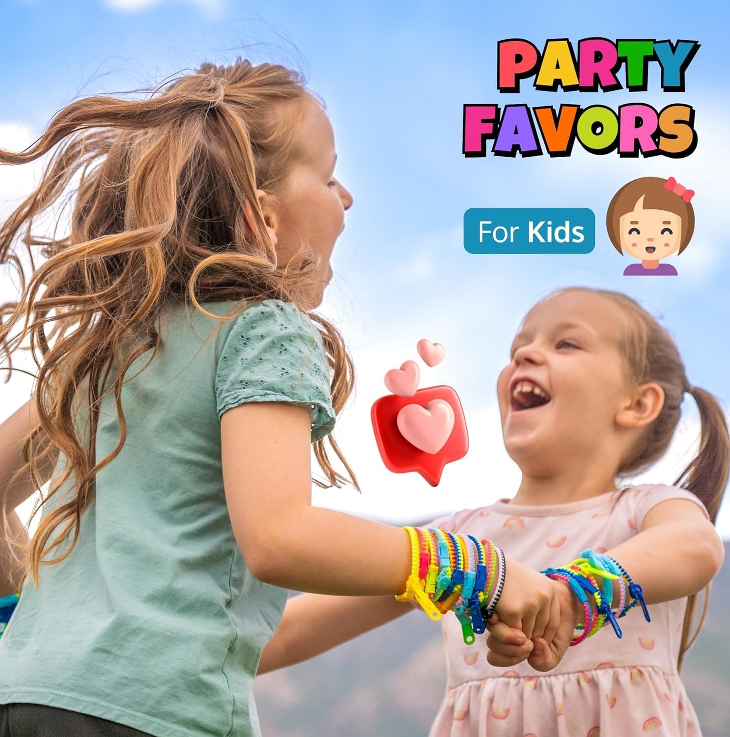 UpBrands 24 Pack Fidget Zipper Bracelets 7.5in Multicolor Sensory Toy Kids