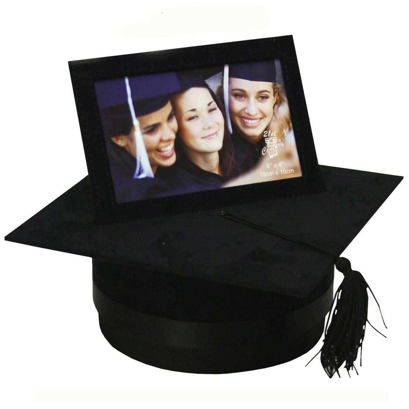 Graduation Memory Box with Photo Frame Mortar Board Hat Design