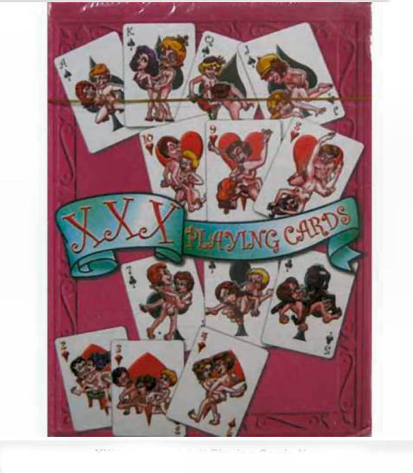 XXX Cartoon Playing Cards Adult Sexy Naughty