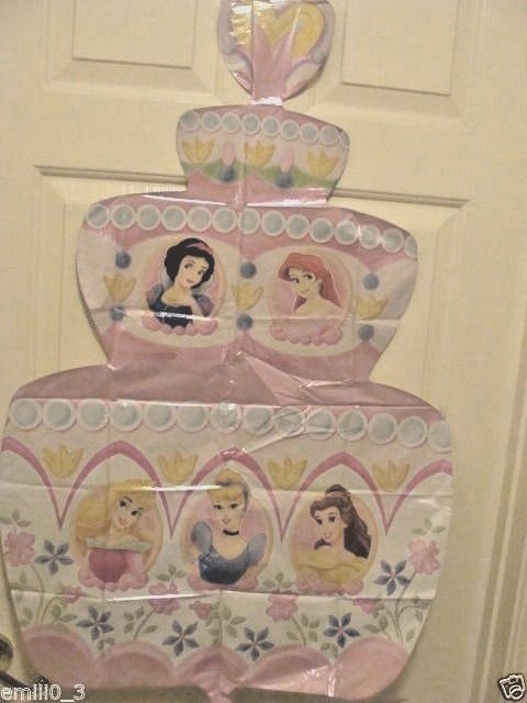 PRINCESS CAKE 28″ MYLAR BALLOON PARTY SUPPLIES