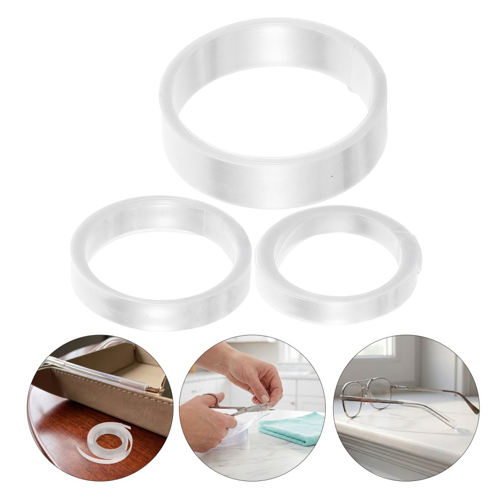 Durable Transparent PVC Heat Shrink Eyewear Arm Protectors Comfortable Sleeve