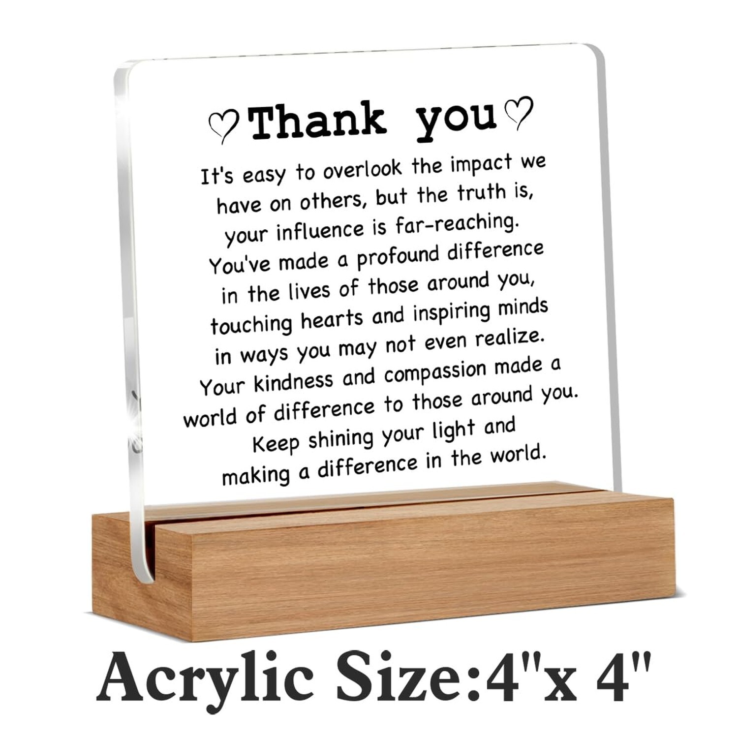 Thank You Gifts for Women Men, Graduation Gifts, Teacher, Nurse, Employee App…