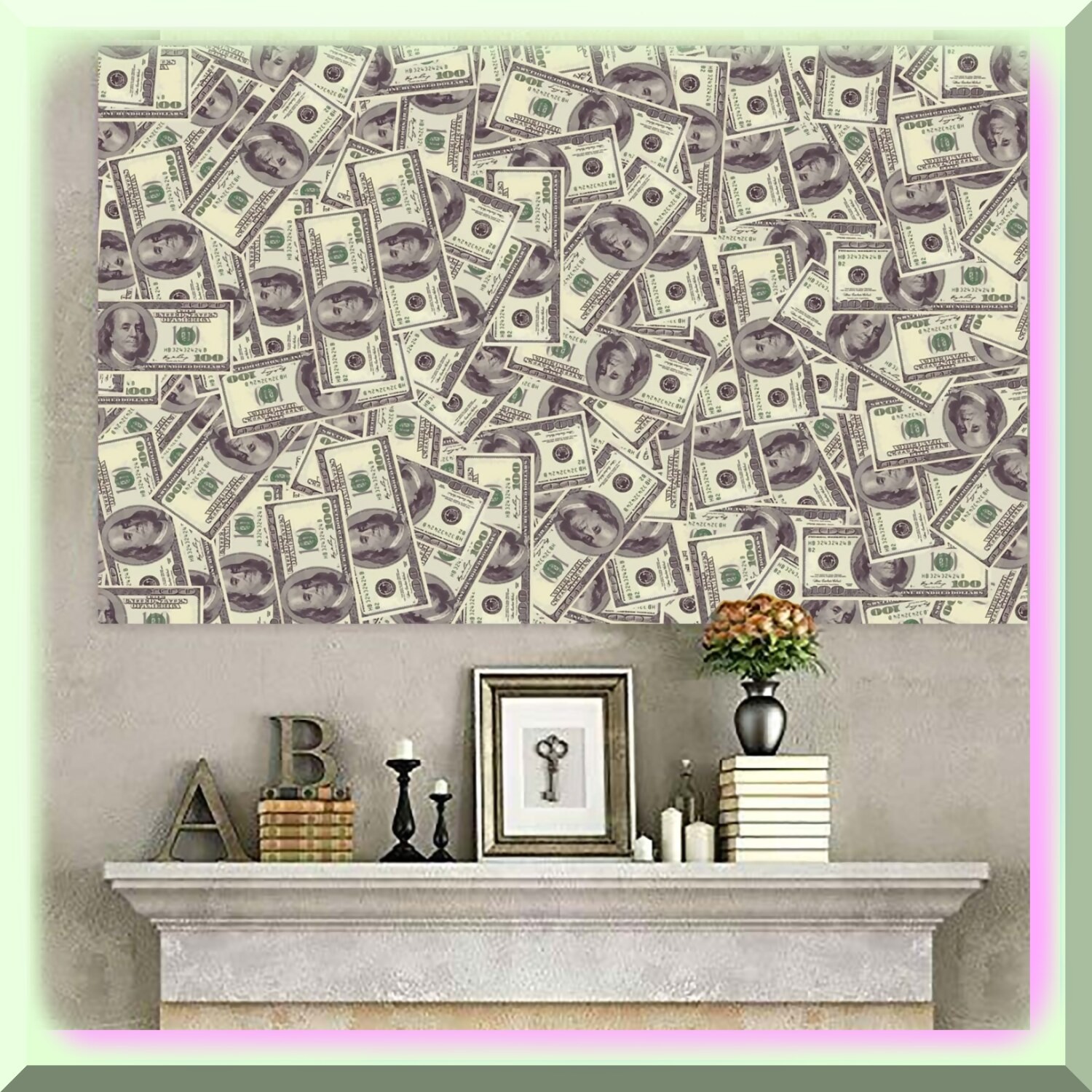 Money Magic Memories Photo Booth Props Banner