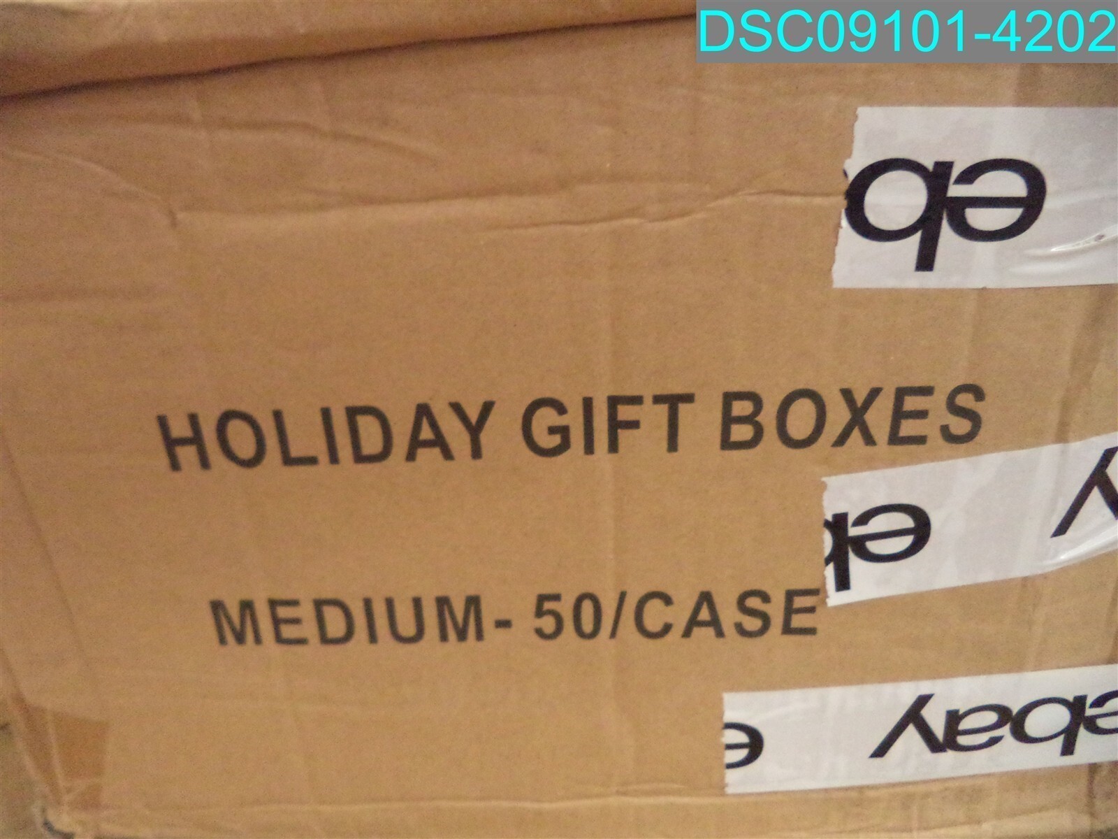 QTY=50: Michael Kors Black And Gold Gift Boxes size medium 12″L X 9″W X 4-1/2″ H