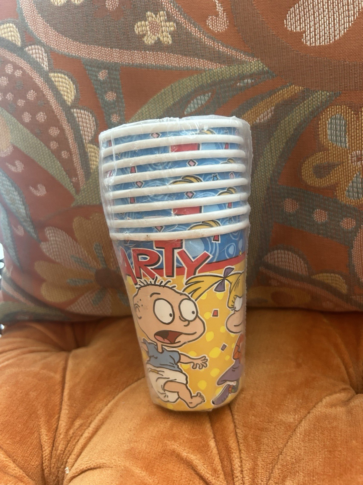 Vintage Rugrats Halloween Party Paper Cups 8 9oz