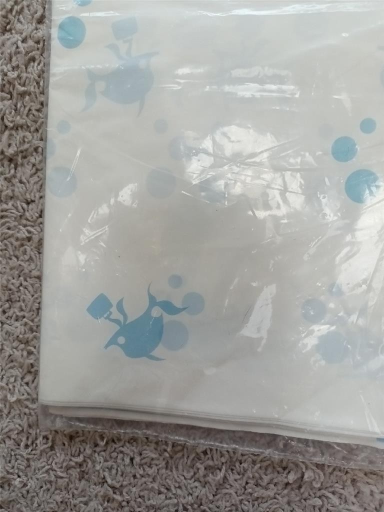 NEW A Shark’s Tale Shark Movie Tablecloth 2004 Party Supplies TableCover NRFB