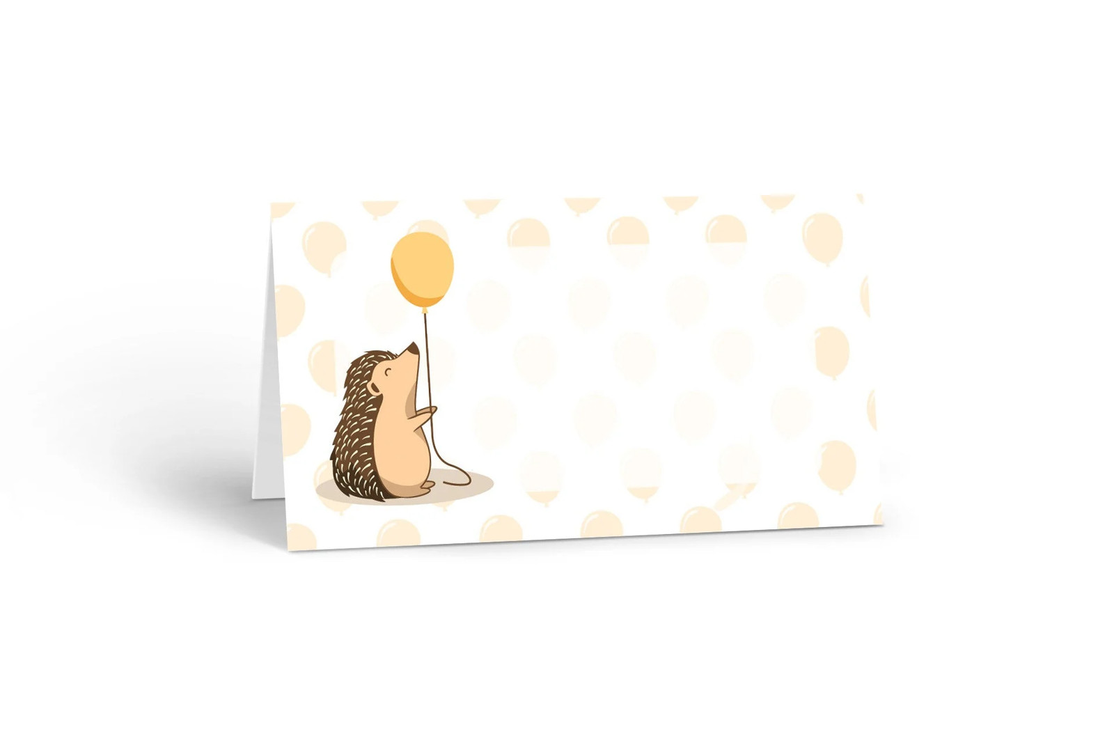 Hedgehog Happy Birthday Place Cards – 25 Place Cards – Party Place Cards -B77571