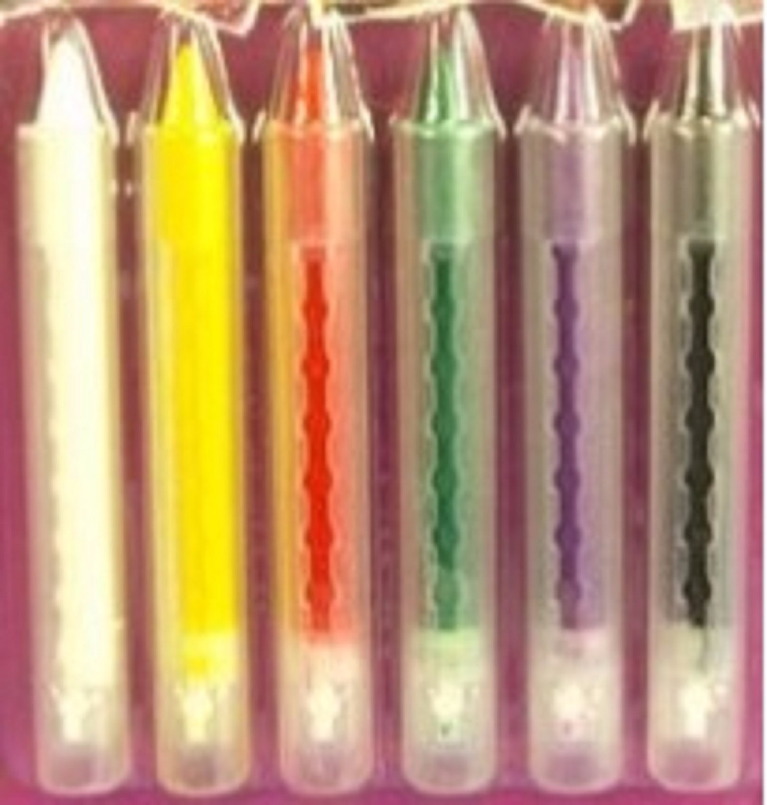 Face & Body Paint Crayon Sticks 6pk Assorted Colours